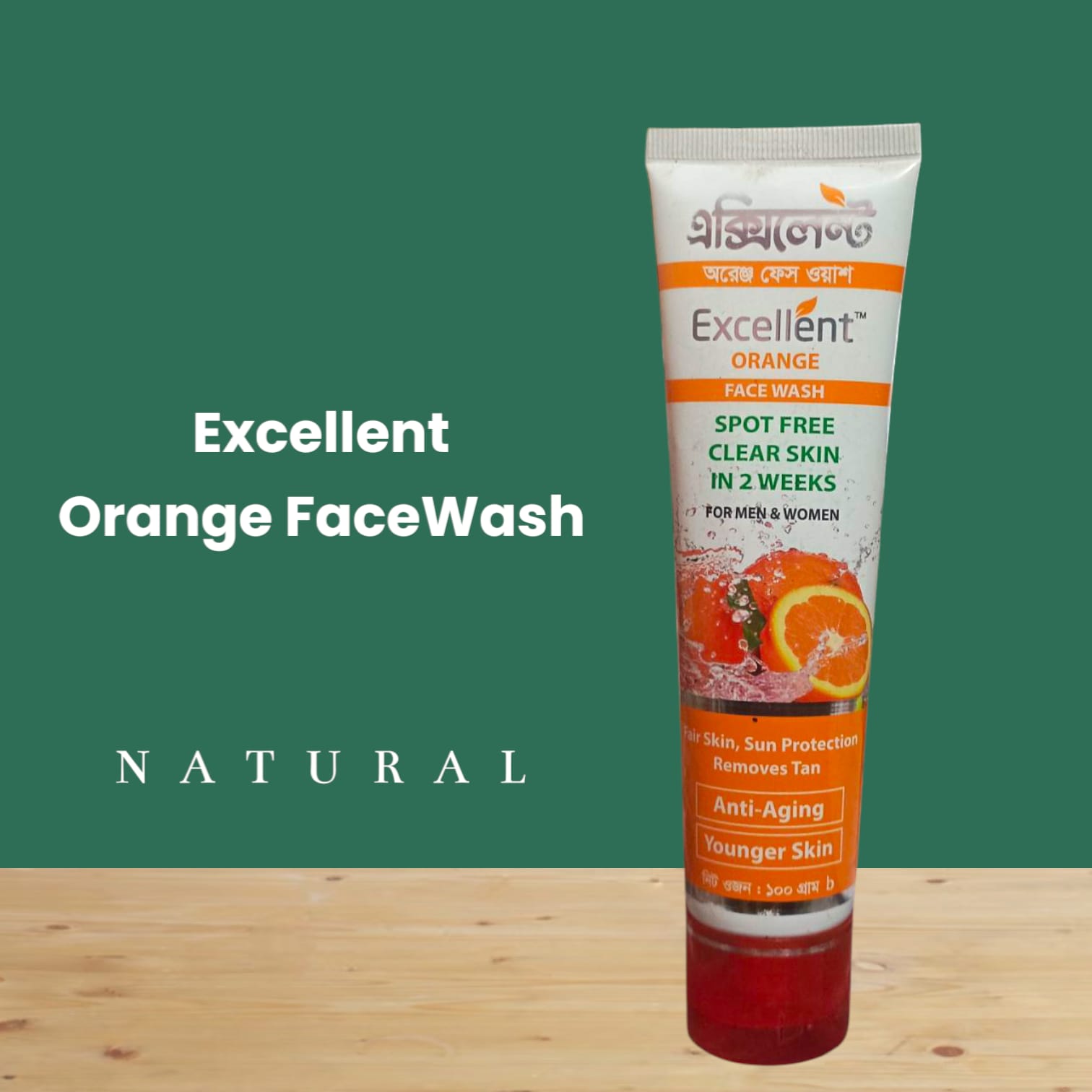 Excellent Orange Facewash For Man & Women