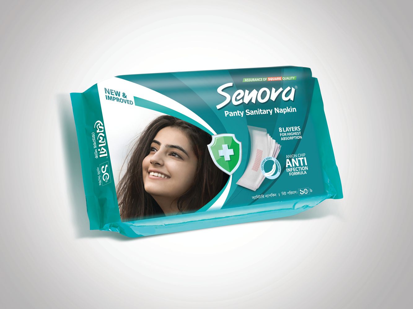 Senora Sanitary Napkin Panty System - 10pcs