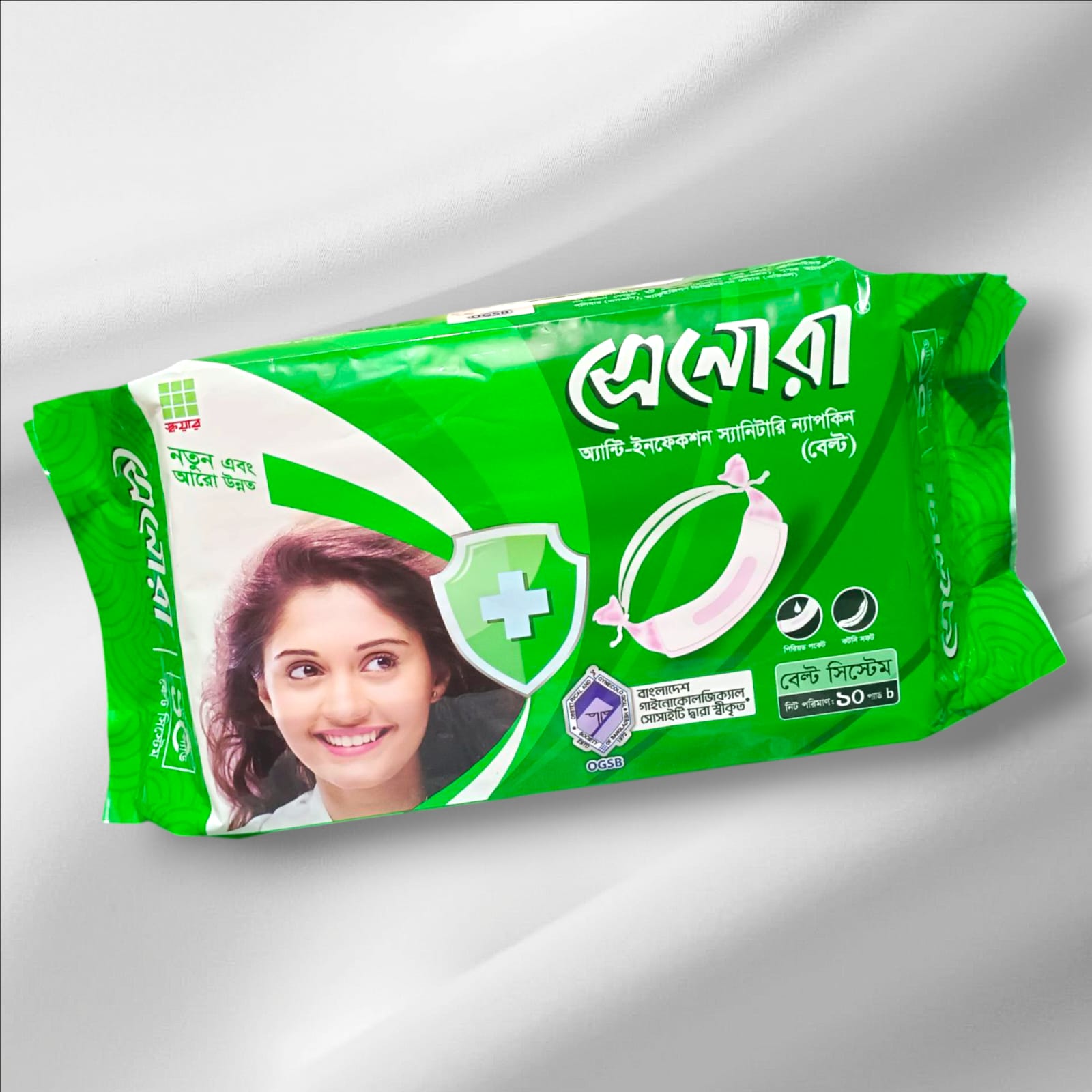 Senora Belt system Sanitary Napkin - 10-Pads