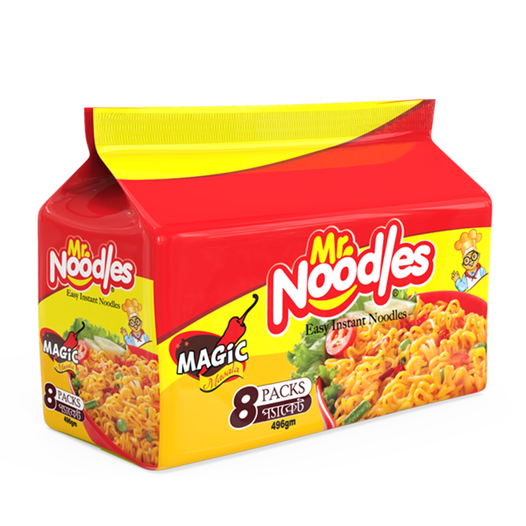 মি. নুডলস ৮টার প্যাকেট | Mr. Noodles Magic Masala 8 packs